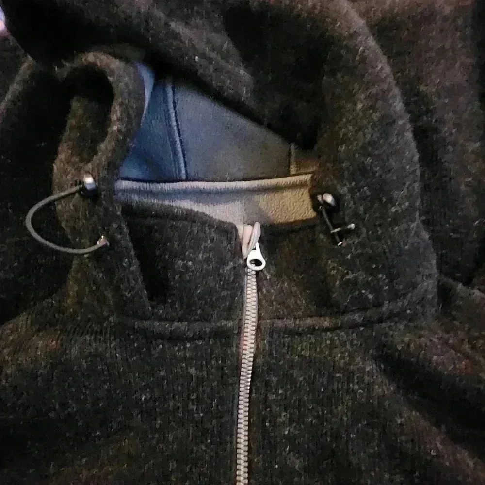 Merrell Black Zip Up Mens Jacket Small - Picture 5 of 5